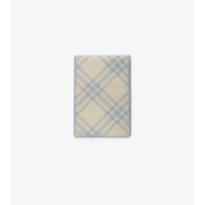 Check Wool Scarf
