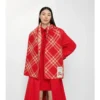 Check Wool Scarf