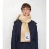 Check Wool Scarf