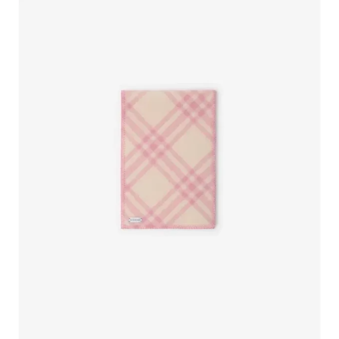 Check Wool Scarf