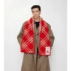 Check Wool Scarf