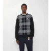 Check Wool Sweater