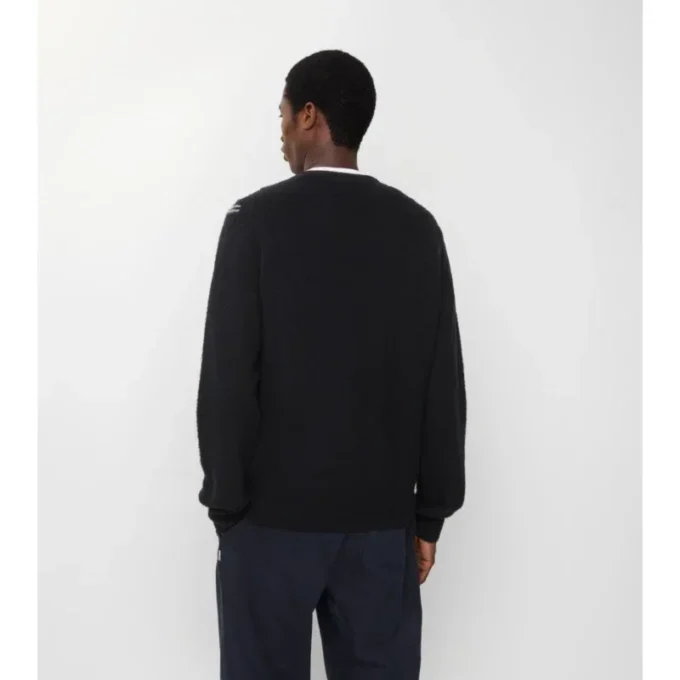 Check Wool Sweater