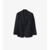 Check Wool Tailored Jacket