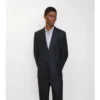 Check Wool Tailored Jacket