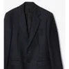 Check Wool Tailored Jacket