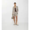 Check Wool Tailored Shorts