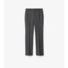 Check Wool Tailored Trousers