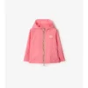 Checker-Tape Nylon Hooded Jacket