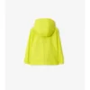 Checker-Tape Nylon Hooded Jacket