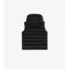 Checker-Tape Nylon Hooded Puffer Gilet