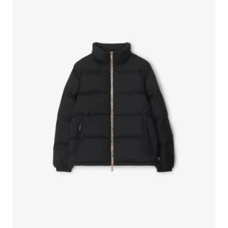 Checker-Tape Snowdon Puffer Jacket