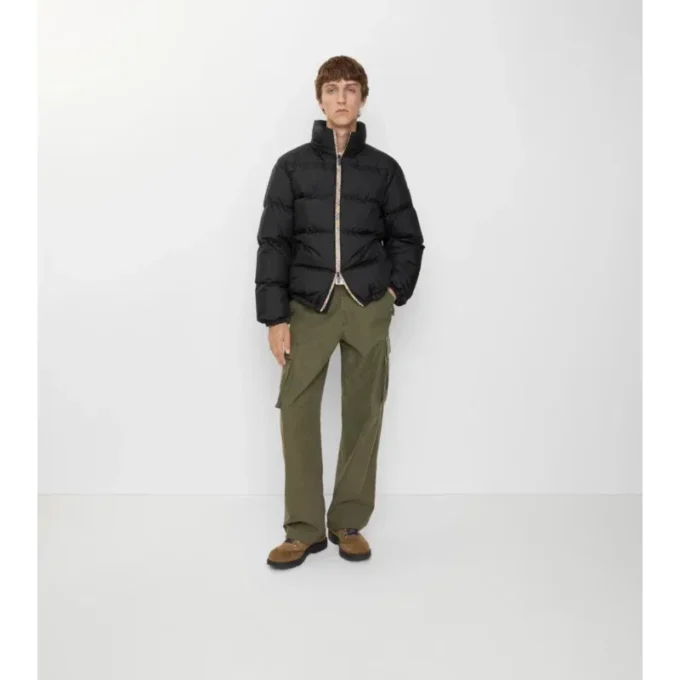 Checker-Tape Snowdon Puffer Jacket