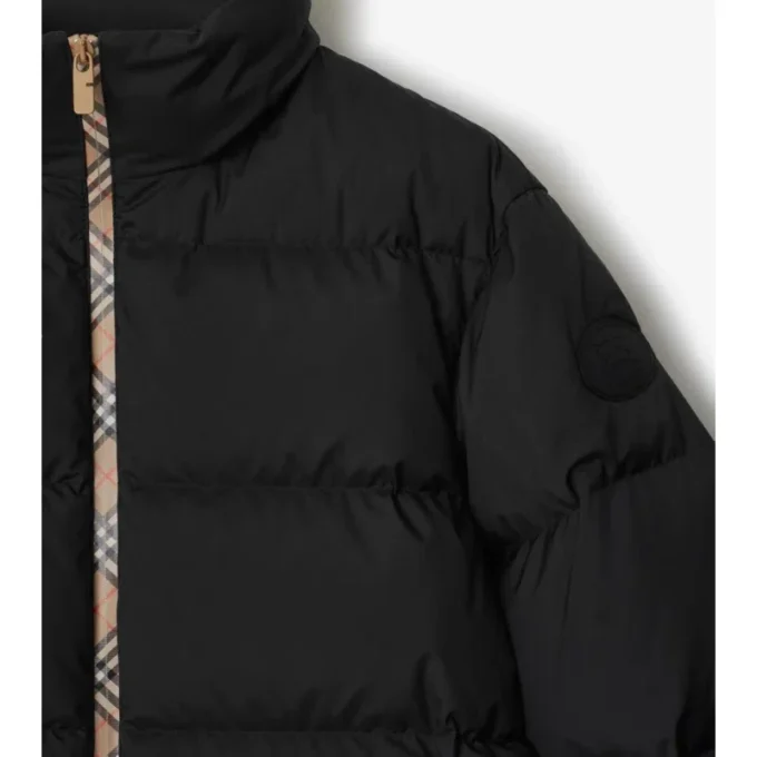 Checker-Tape Snowdon Puffer Jacket