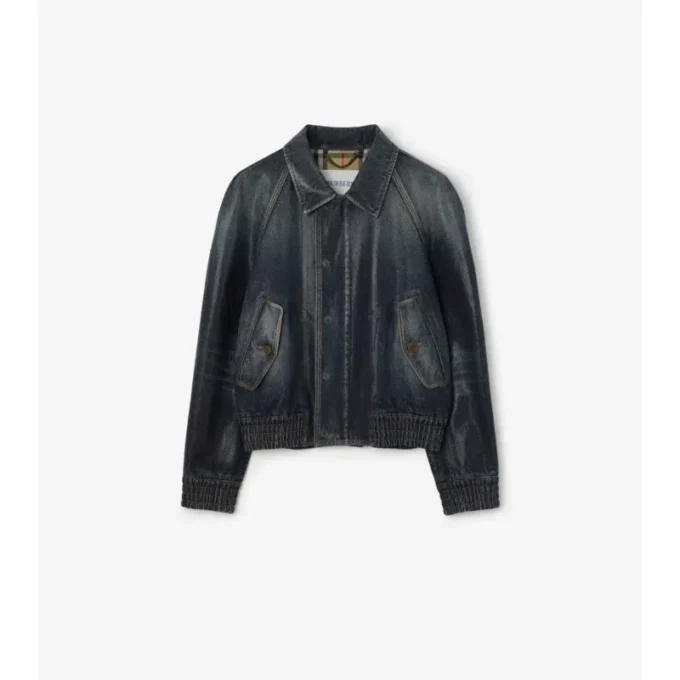 Coated Denim Jacket