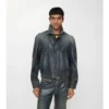 Coated Denim Jacket