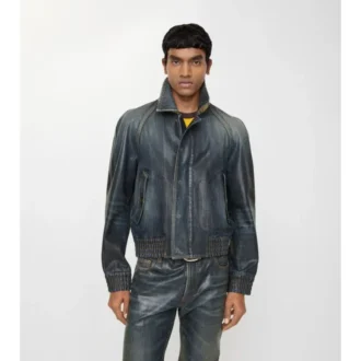 Coated Denim Jacket