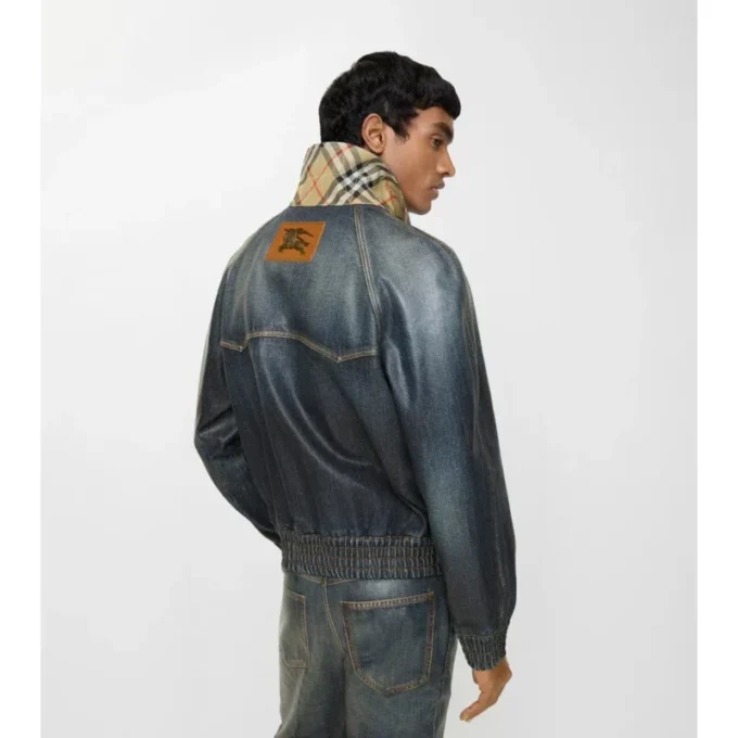 Coated Denim Jacket