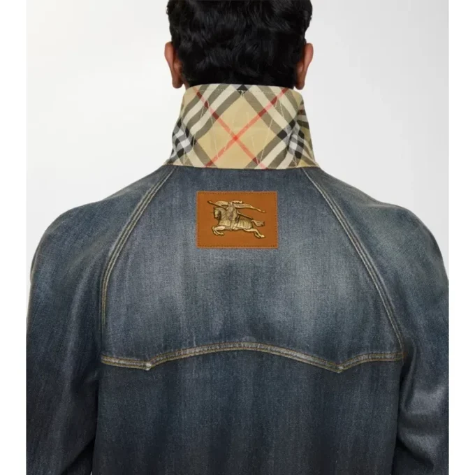 Coated Denim Jacket