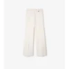 Cotton Blend Tailored Trousers