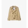 Cotton Blend Trench Jacket