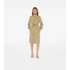 Cotton Blend Trench Jacket