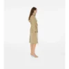 Cotton Blend Trench Jacket