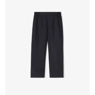 Cotton Blend Trousers