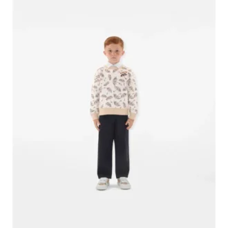 Cotton Blend Trousers