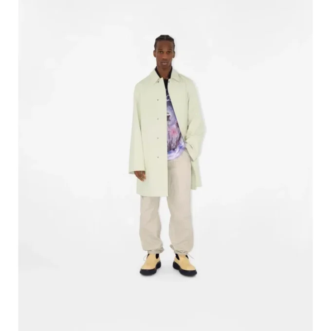Cotton Blend Trousers
