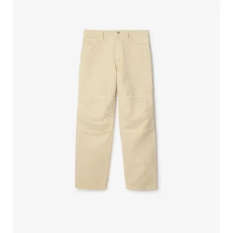 Cotton Canvas Workwear Trousers