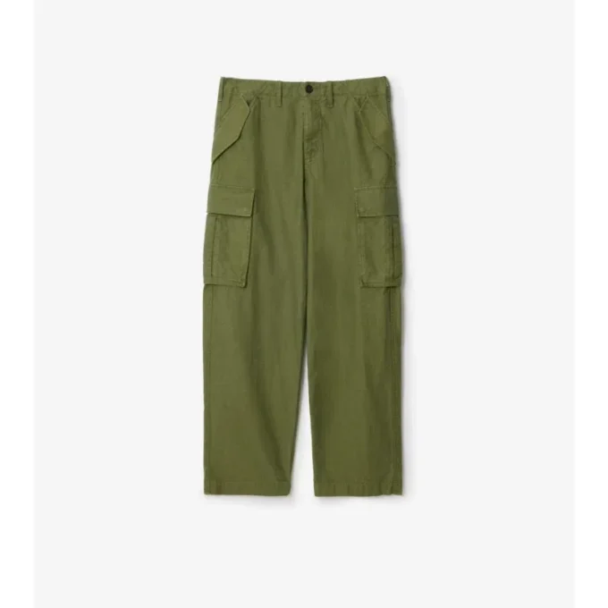 Cotton Cargo Trousers