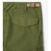 Cotton Cargo Trousers