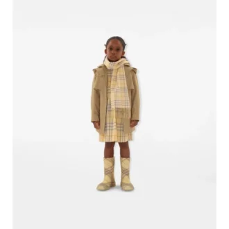 Cotton Hooded Trench Coat