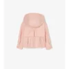 Cotton Hooded Trench Jacket