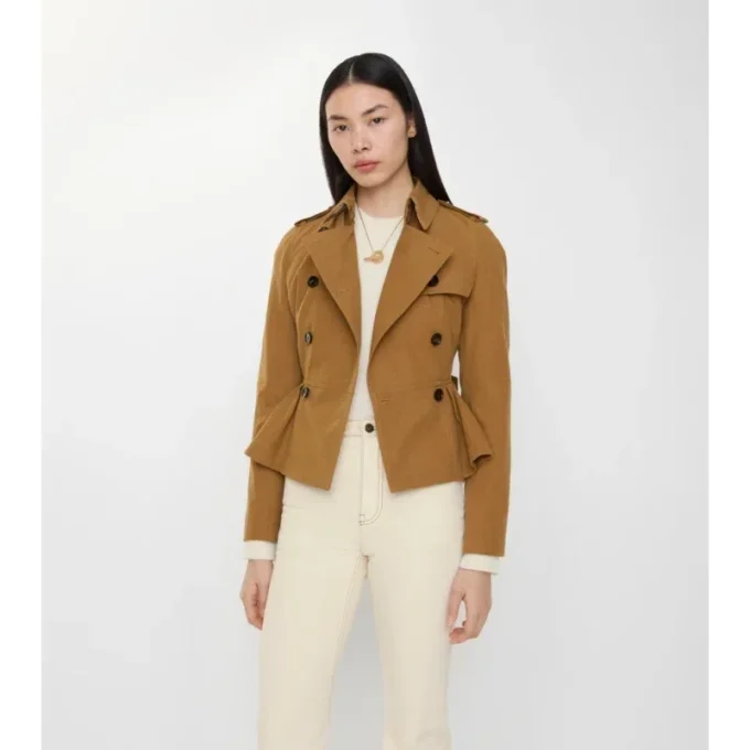 Cotton Isabella Trench Jacket