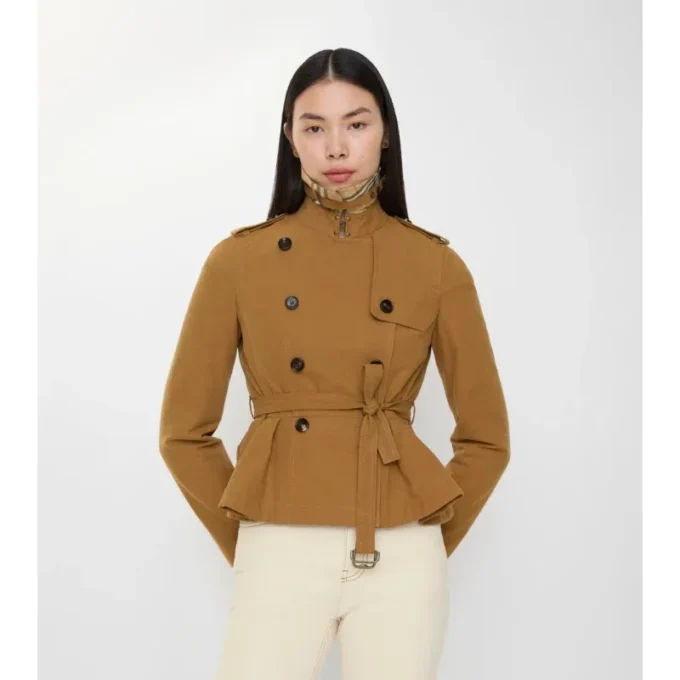 Cotton Isabella Trench Jacket