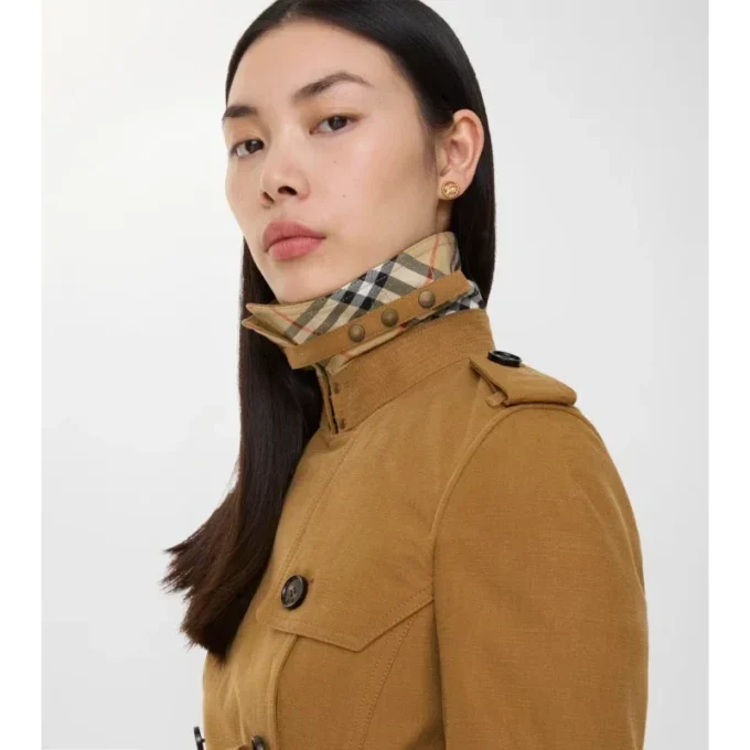 Cotton Isabella Trench Jacket