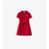 Cotton Polo Shirt Dress