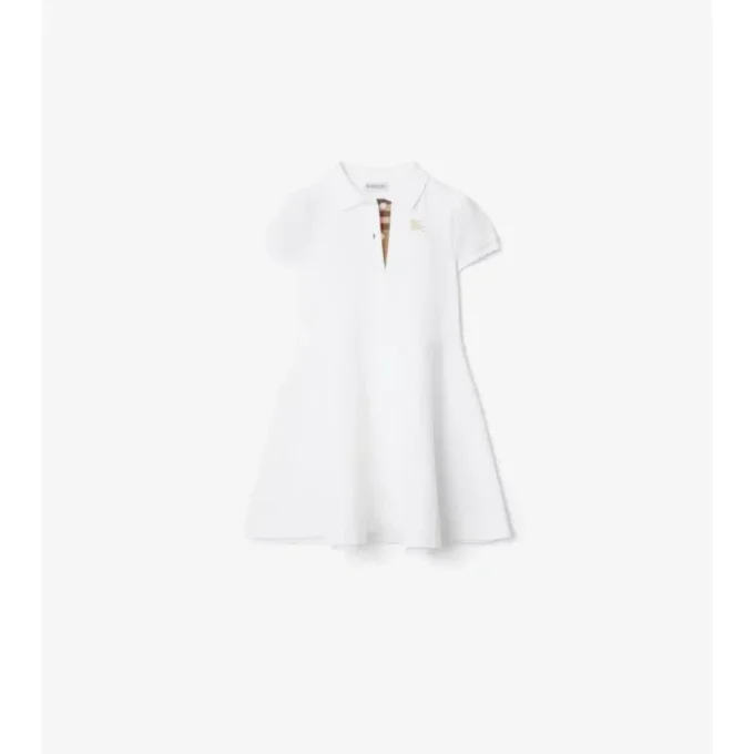 Cotton Polo Shirt Dress
