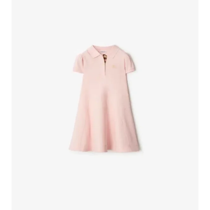 Cotton Polo Shirt Dress