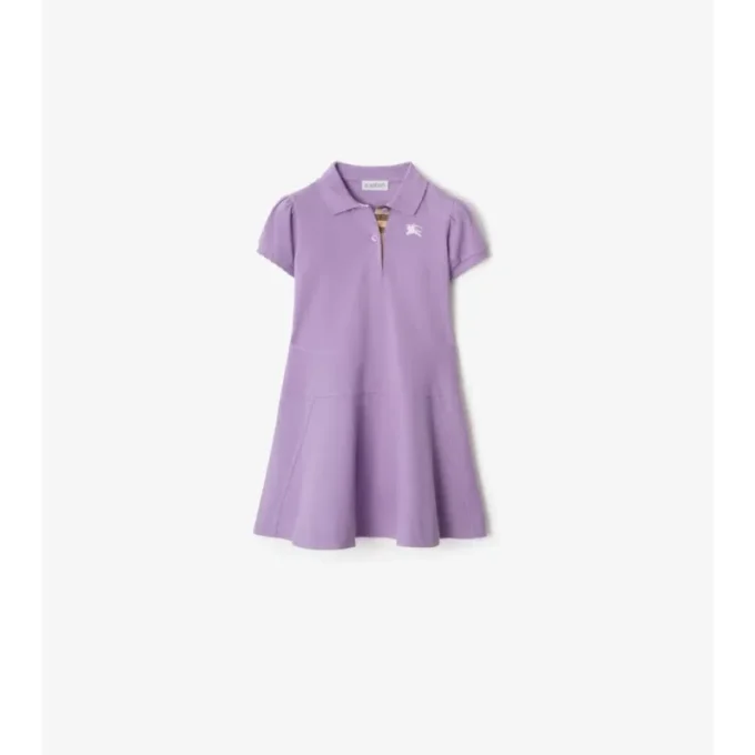 Cotton Polo Shirt Dress