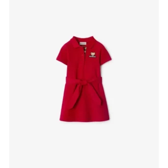 Cotton Polo Shirt Dress