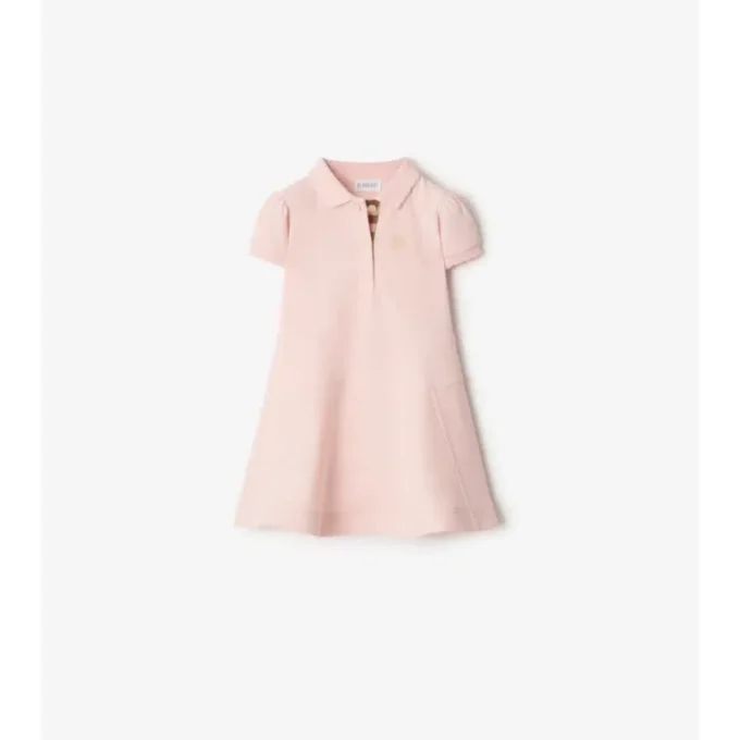 Cotton Polo Shirt Dress