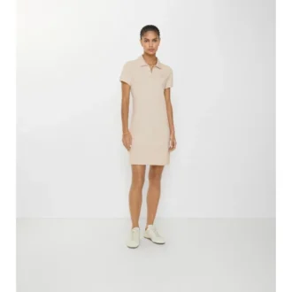 Cotton Polo Shirt Dress