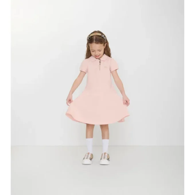 Cotton Polo Shirt Dress