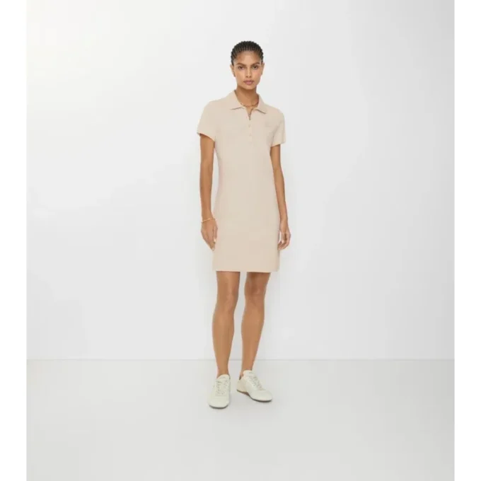 Cotton Polo Shirt Dress