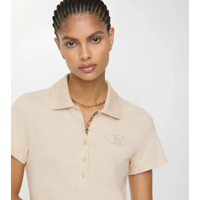 Cotton Polo Shirt Dress