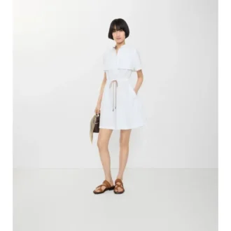 Cotton Poplin Dress