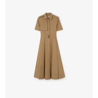 Cotton Poplin Shirt Dress